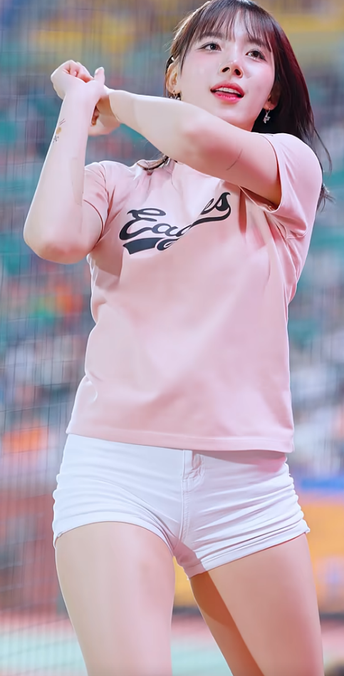 타격폼 보소ㄷㄷ 하지원 치어리더