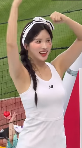 워페3 김정원 치어리더 쌍수 응원가