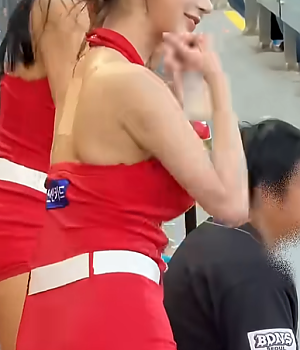 이주은은 행사 도중에 의료 처치를 받았습니다