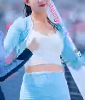 하체 끝판왕의 포항항 아웃송 김진아 치어리더