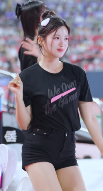 너무 흔들다 사고쳐버린 아웃송 김정원 치어리더 Kim Jung-Won Cheerleader