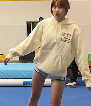 치어스포트 매일 훈련중