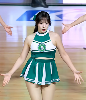 tvN이 인정한 KBL 대세 치어리더 하지원