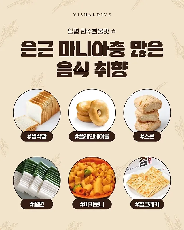 은근히 매니아 많은 음식류