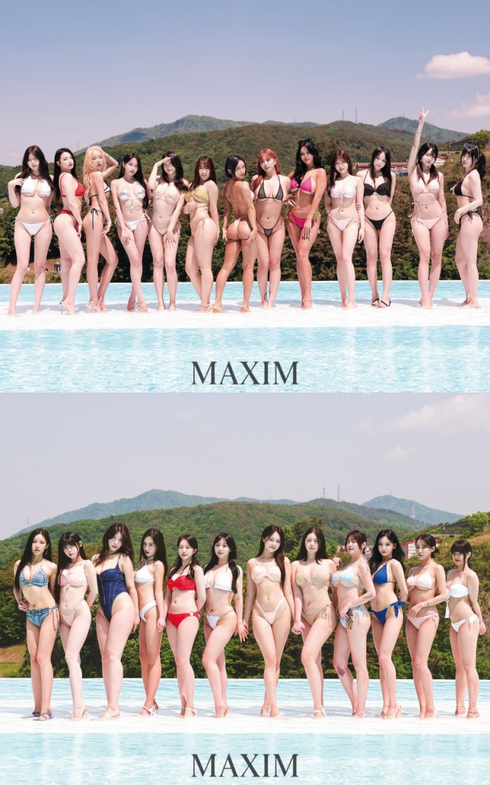 2024 미스맥심 비키니 단체샷 .jpg