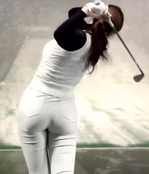 한 폭의 그림 같은 스윙이네요! KLPGA 김은선 프로