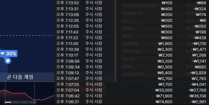 헤라 주식시장후기