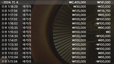 헤라후기 11월4일 두번째